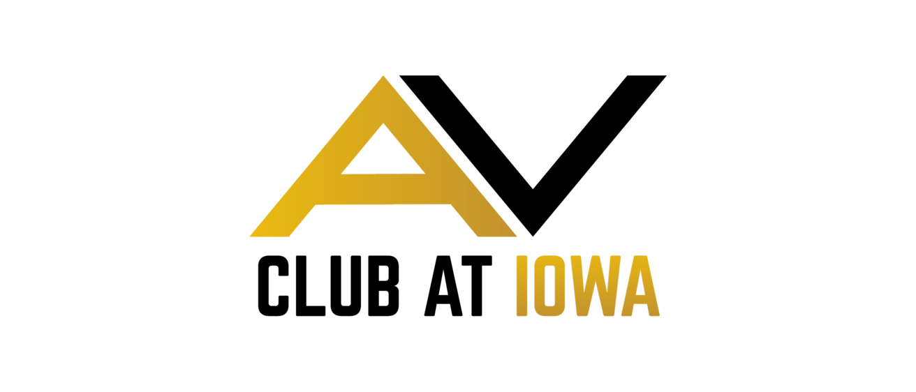 AV Club at Iowa Logo